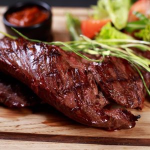 Bavette marinée