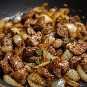 Émincé de bœuf mariné (pita, wok)