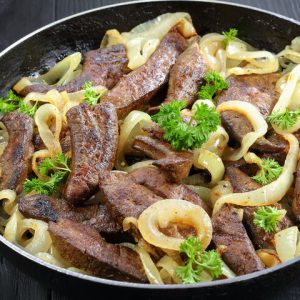 Émincé de foie mariné
