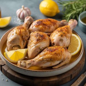 Pilon de poulet mariné