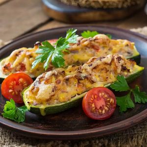 Courgette farcie