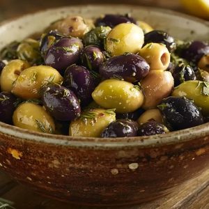 Olives emballées