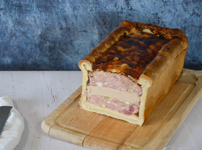 Pâté canard en croûte