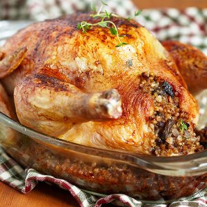 Poulet farci