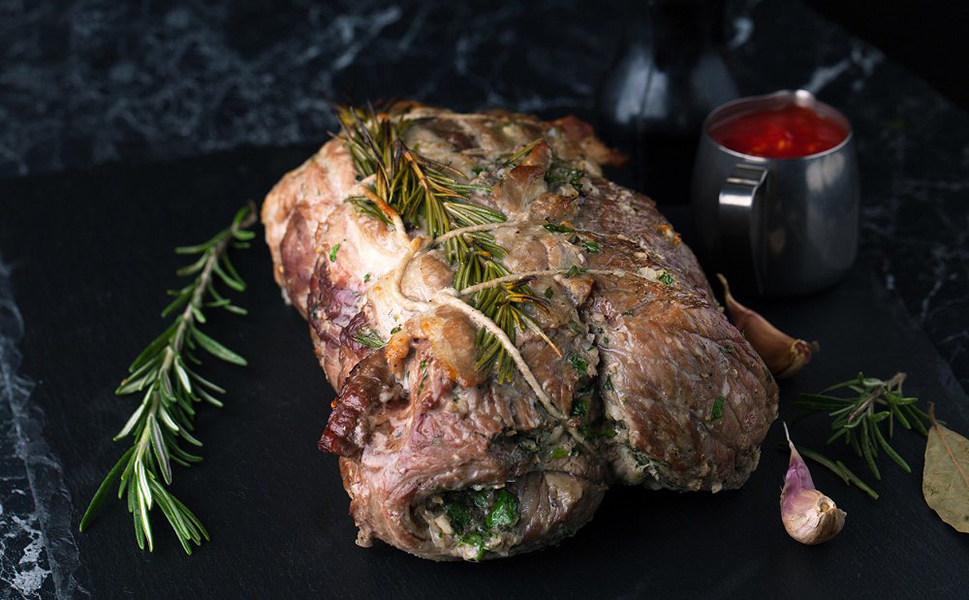 Roulade de côtelette d'agneau