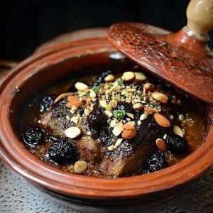 Tajine de bœuf aux pruneaux