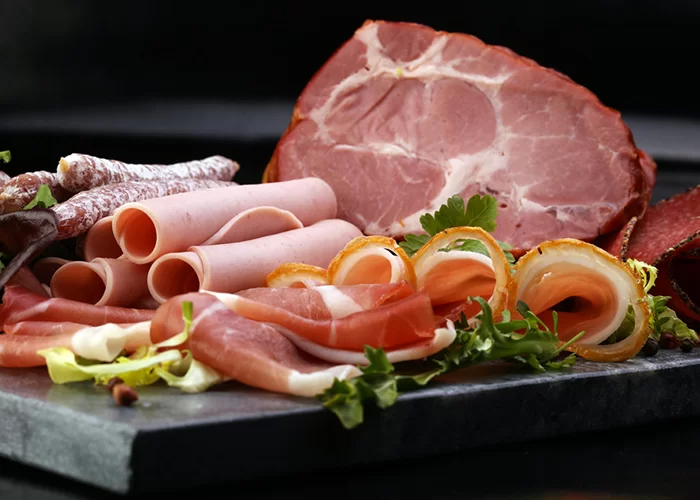 Tranche de charcuterie